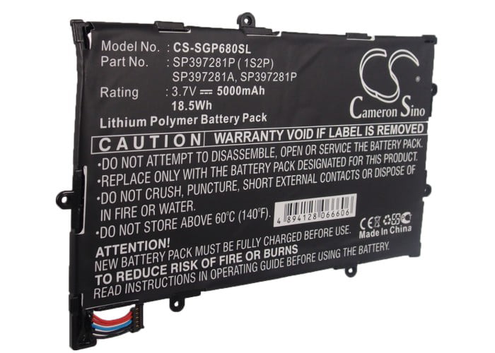 Rechargeable Battery for Verizon Galaxy Tab 7.7 SCH-I815 Replacement for Samsung Tablet Battery