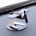 thumbnail image 5 of Ornament Dashboard Aircraft Ornament Solar Rotation Car Air Freshener Aromatherapy Diffuser Perfume Decoration for Office Home, 5 of 5