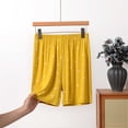 thumbnail image 3 of yillto Women's Plus Size Pajama Shorts Elastic Waist Loungewear Loose Bottoms Soft Comfy Sleepwear Pjs, 3 of 5