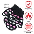thumbnail image 3 of Set de Gorro y Manoplas Disney Minnie Mouse para Niñas Pequeñas 2-4 Años, 3 of 7