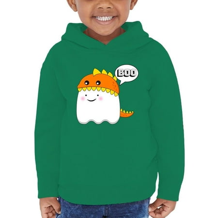 

Boo. Cute Ghost In Costume Ii Hoodie Toddler -Image by Shutterstock 4 Toddler
