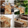 thumbnail image 5 of Brown Leaves Table Runner 108 Inches Long,Botanical Fall Foliage Farmhouse Retro Plants Cotton Linen Table Runners Dresser Scarves,Fabric Tabletop Scarf Furniture Cover for Home Dinner Party 13"x108", 5 of 9