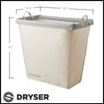 thumbnail image 3 of Large Replacement Commercial Laundry Heavy-duty Canvas Liner for Model 320L White, 3 of 7
