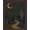 Green, Pattern 1, variant on Design&I 8'x10' Washable Area Rug Green Nighttime Landscape with Celestial Accents Enchanting Forest Scene, Starry Sky, for Living Room, Family Extra Large Skid-Resistant Low Profile
