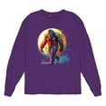 thumbnail image 5 of Full Moon Bigfoot Long Sleeve T-shirt Hiking Sasquatch Hide and Seek Champion, 5 of 7