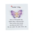 thumbnail image 2 of Mini Cute Butterfly Pocket Hug, Fun Toy, Comes With A Card, A Unique Gift, Especially Encouraging And Inspiring For Friends And Family., 2 of 6
