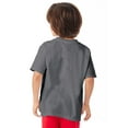 thumbnail image 3 of Hanes Originals Kids' Garment Dyed T-Shirt, 100% Cotton Concrete XS, 3 of 4