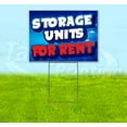 thumbnail image 1 of Storage Unit For Rent (18" x 24") Yard Sign, Includes Metal Step Stake, 1 of 6