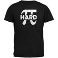 thumbnail image 1 of Pi Hard Black Adult T-Shirt, 1 of 1