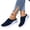 11# Dark Blue, variant on 2026 Summer Slip On Closed Toe Shoes Wide Width Clogs Mesh Slippers Air Cushion Orthopedic Walking Shoes Backless Breathable Sneakers with Arch-Support Beach Sandals,Light Gray#37