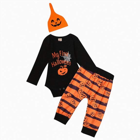 Toddler Boy Clothes Long Sleeve Sweatshirt Tops Pants Fall Winter Outfits Set(Black,6-12 Months)