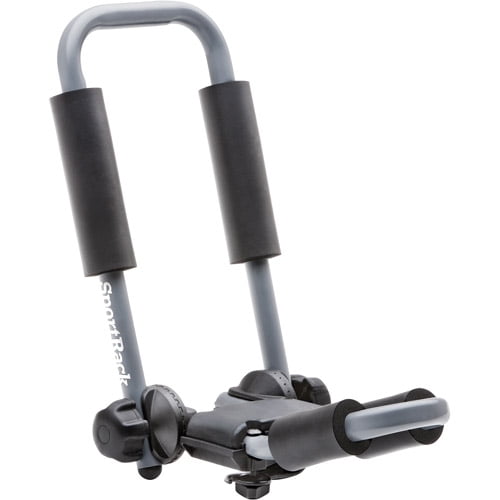 SportRack SR5513 Mooring Deluxe Vertical Kayak Carrier, 1Kayak, Granite Gray/Black Walmart