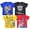 Red, variant on Transformers Optimus Prime and Bumblebee Boys 4 Pack Character Short Sleeve Tees, 4-7