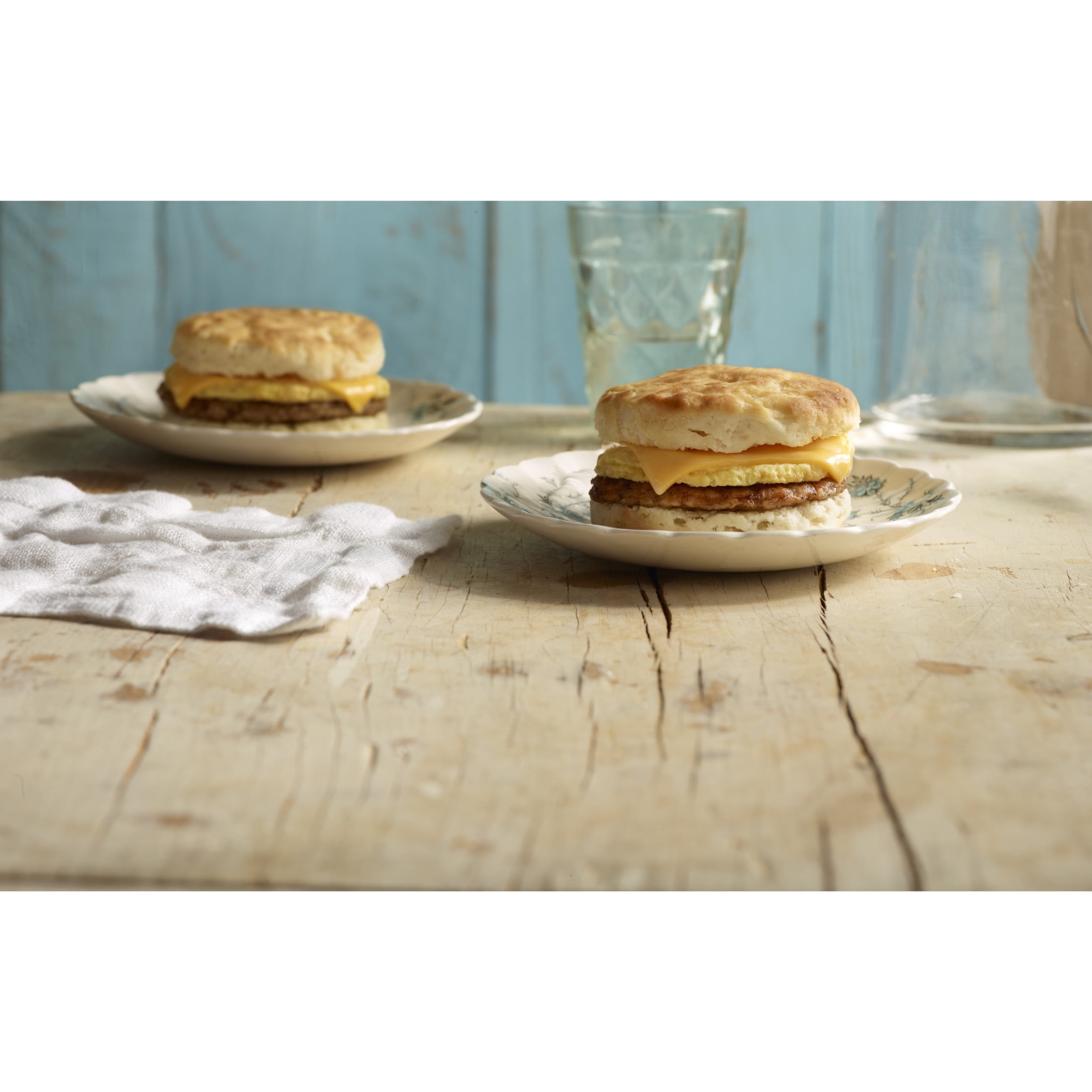 Jimmy Dean Frozen Breakfast Sandwich, Sausage Egg & Cheese Biscuit, 8 Count