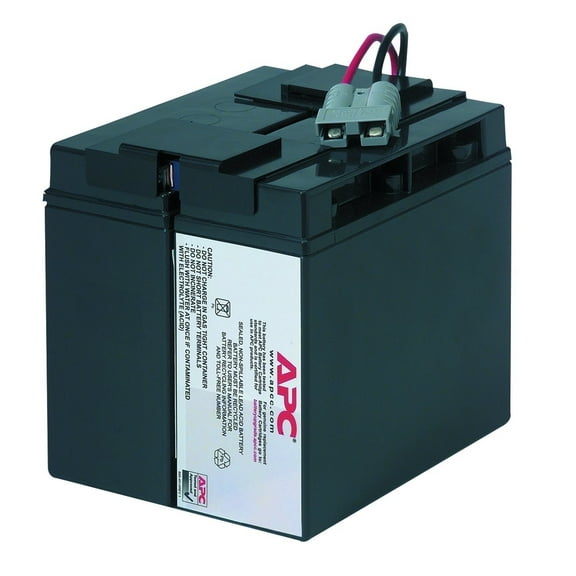 APC Replacement Battery Cartridge #7 - UPS battery - 1 x battery - lead acid - black - for P/N: SMT1500C, SMT1500CNC, SMT1500CUS, SMT1500I-AR, SMT1500IC, SMT1500NC, SMT1500X93