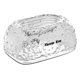 thumbnail image 3 of Elegante caja de pañuelos con patrón de glaciar: ¡espaciosa, a prueba de humedad y fácil de rellenar!, 3 of 11