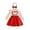 dress 290Red182, variant on HAYIMI Girls Long Sleeve Bowknot Ribbed Dress Headbands Sets O-Neck Cozy Dresses