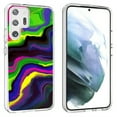 thumbnail image 1 of TalkingCase Slim Phone Case Compatible for Samsung Galaxy S23 Ultra 2023, Random Shapes 10 Print, Lightweight, Flexible, USA, 1 of 7