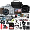 thumbnail image 1 of Canon EOS 250D / Rebel SL3 DSLR Camera with 18-55mm Lens (Silver) Travel Vlogger Bundle, 1 of 8