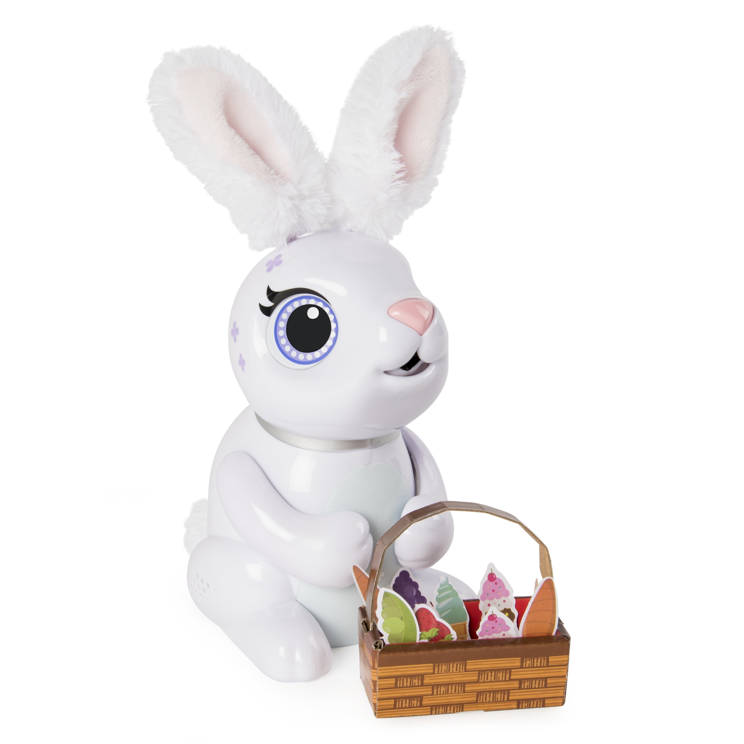 Zoomer Hungry Bunnies Chewy Interactive Robotic Rabbit That Eats for Ages 5 for sale online 