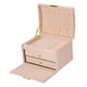 thumbnail image 4 of Caja de Almacenamiento de Joyas, Elegante Joyero de 3 Capas Simple Para El Collar de Anillos, 4 of 7