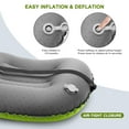 thumbnail image 2 of BreezCamp Ultralight Inflatable Camping Pillow - Compact, Ergonomic for Neck & Lumbar Support | Ideal for Hiking, Backpacking, 2 of 8