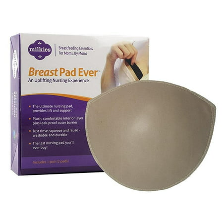 Fairhaven Milkies Breast Pad Ever: Reusable Nursing Pads Beige Soft Washable