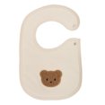 thumbnail image 2 of YEUHTLL Waterproof Baby Bib Double-layers Neck Baby Bibs Drool with Bear/Rabbit/Smile, 2 of 15