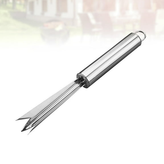 SHINYPASING Pineapple Gadget Pineapple Skin Remover Stainless Steel Peeling Tool for Home Users 4pcs