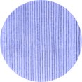 thumbnail image 1 of Ahgly Company Indoor Round Solid Blue Modern Area Rugs, 3' Round, 1 of 4
