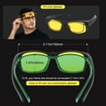thumbnail image 5 of TINHAO Polarized Night Driving Glasses Fit Over Glasses Anti Glare Night Vision Glasses for Men Women Small Glasses, 5 of 7