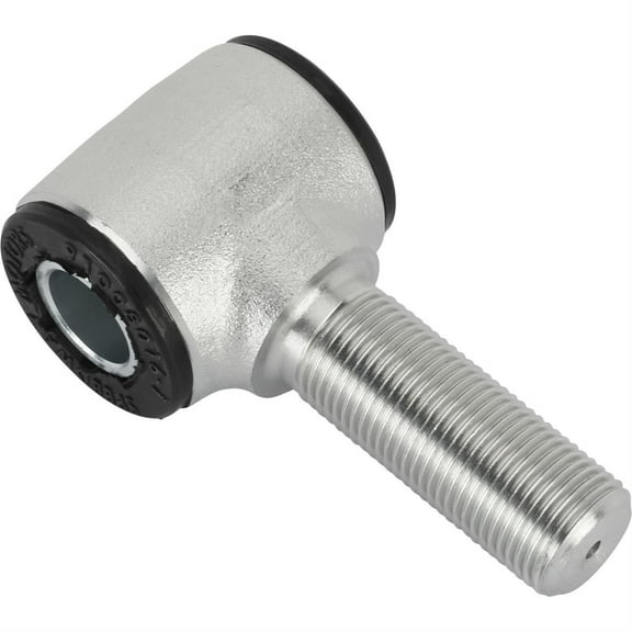 Speedway Motors Forged 4-Bar Rod End, 3/4-16 RH Thread, Zinc Plated - Polyurethane Bushing, Steel Construction - Ideal for Suspension Link with Smooth, Comfortable Ride - Corrosion Resistant