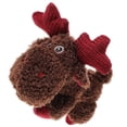 thumbnail image 3 of Reindeer Shape Dog Toy Christmas Design Bite-resistant Puppy Chew Toy For Dog Owners 10.2×3.9×8.3in 1Set, 3 of 5