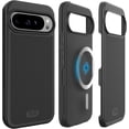 thumbnail image 1 of TUDIA MergeGrip Google Pixel 9 Pro TG Étui MagSafe Compatible Robuste - Noir Mat, 1 of 8