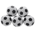 thumbnail image 1 of 5x Plastic 32mm Soccer Indoor Table Football Ball Replace Black+white, 1 of 6