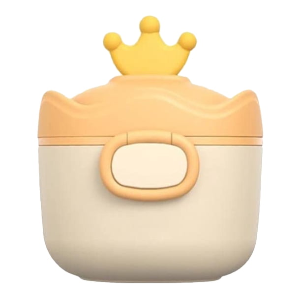 Crowns Baby Fórmula Dispensador Contenedor de almacenamiento de leche en polvo portátil para viajar para viajar