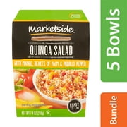 (5 pack) (5 Pack) Marketside Quinoa Salad with Mango, Hearts Of Palm & Piquillo Pepper, 7.4 oz
