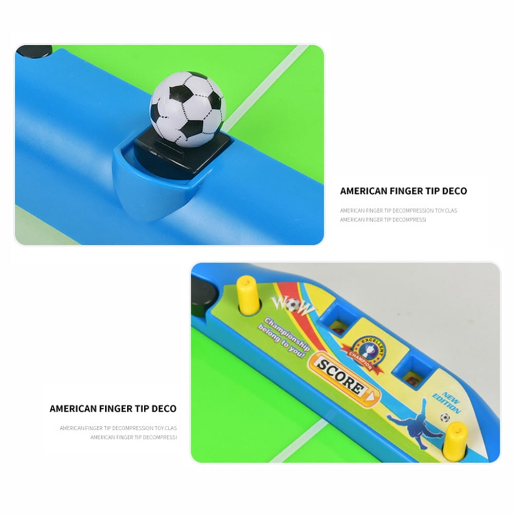 KYAIGUO Kids Foosball Toy Table, Parent-Child Interactive Games, Mini Foosball Game Table, Table Soccer Toys 3-7 Years Old Toddler Gifts