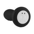 thumbnail image 5 of Atomic Thrusting Light-Up Twister Rechargeable Silicone Vibrating Anal Plug with Remote Control, Black, 5 of 5