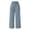 Blue#linen pants women, variant on Beach Linen Pants Women Palazzo Smocked High Waist Wide Leg Lounge Pant Casual Summer Beach Travel Vacation Trouser Mint Green,S