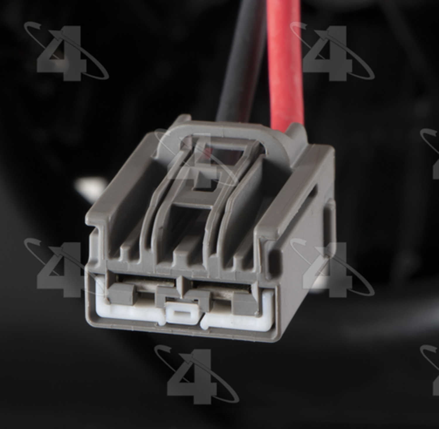 Four Seasons 35021 Double Shaft Vented CW Blower Motor w/ Wheel