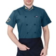 thumbnail image 1 of SHIXIAOO Tenue de Travail de Chef pour Homme, Tenue de Chef, Haut à Manches Courtes, Cardigan, Chemise, Long Cardigan, Chandail à Capuchon, Chandail, Duster, Cardigans pour Hommes, 1 of 4