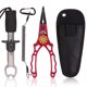 thumbnail image 1 of Kenally Kit de alicates de pesca, removedor de anzuelos de aleación de aluminio, portátil, agua dulce, agua salada, mar, lago, barco, equipo de Herramientas manuales Rojo Kenally TO009763-01, 1 of 6