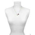 thumbnail image 3 of Delight Jewelry Silvertone Domed Class of 2025 Red Lucky Ladybug Necklace and Dangle Earrings Set, 3 of 6