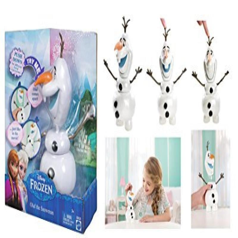 Disney Frozen Olaf the Snowman 9&quot; Doll - Push Down for different facial expression just like in the Movie