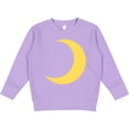 thumbnail image 2 of Inktastic Cute Yellow Moon Toddler Sweatshirt, 2 of 4