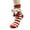 #0806-Red, variant on Magnetic Cat Print Socks for Women, Cute Hand Holding Animal Pair with Magnet Design, Halloween Novelty Gift for Fun