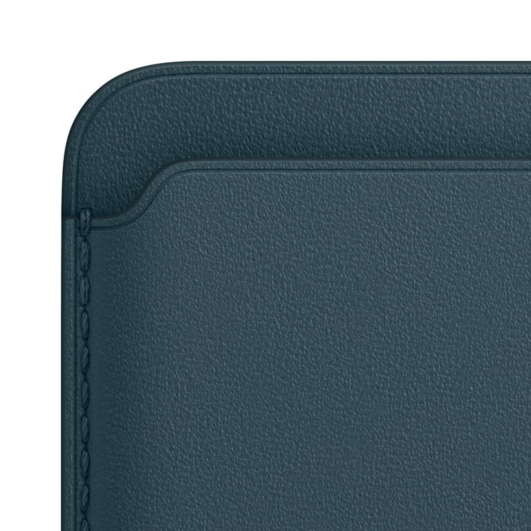 MagSafe Wallet Calfskin - Emerald Green / Steel 316
