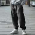 thumbnail image 2 of FDGIU Men's Relaxed Fit Soft Jogger Sweatpants - Drawstring Waist with Pockets, Athletic Casual Style, 2 of 7