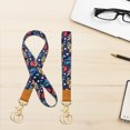 thumbnail image 4 of LCXmlly Wristlet Lanyard Phone Lanyard with Key Ring Strong Load Bearing Multipurpose Badge Holder Hanging Rope, 4 of 6